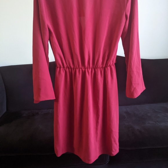 NWT TOPSHOP Red Dress / size small - Picture 2 of 6